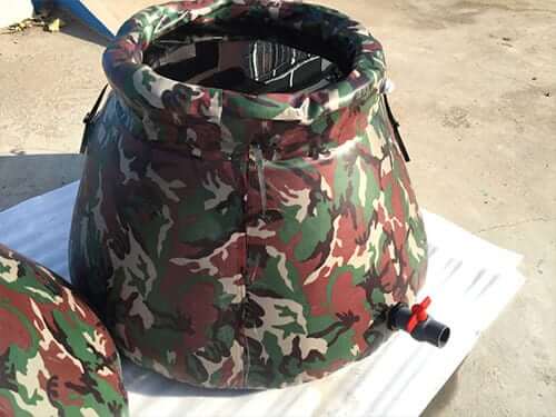 Self-supporting-Open-top-Flexible-Bivouacking-Water-Tank