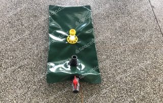 50L Pillow Shape PVC Water Bladder To Malaysia 4