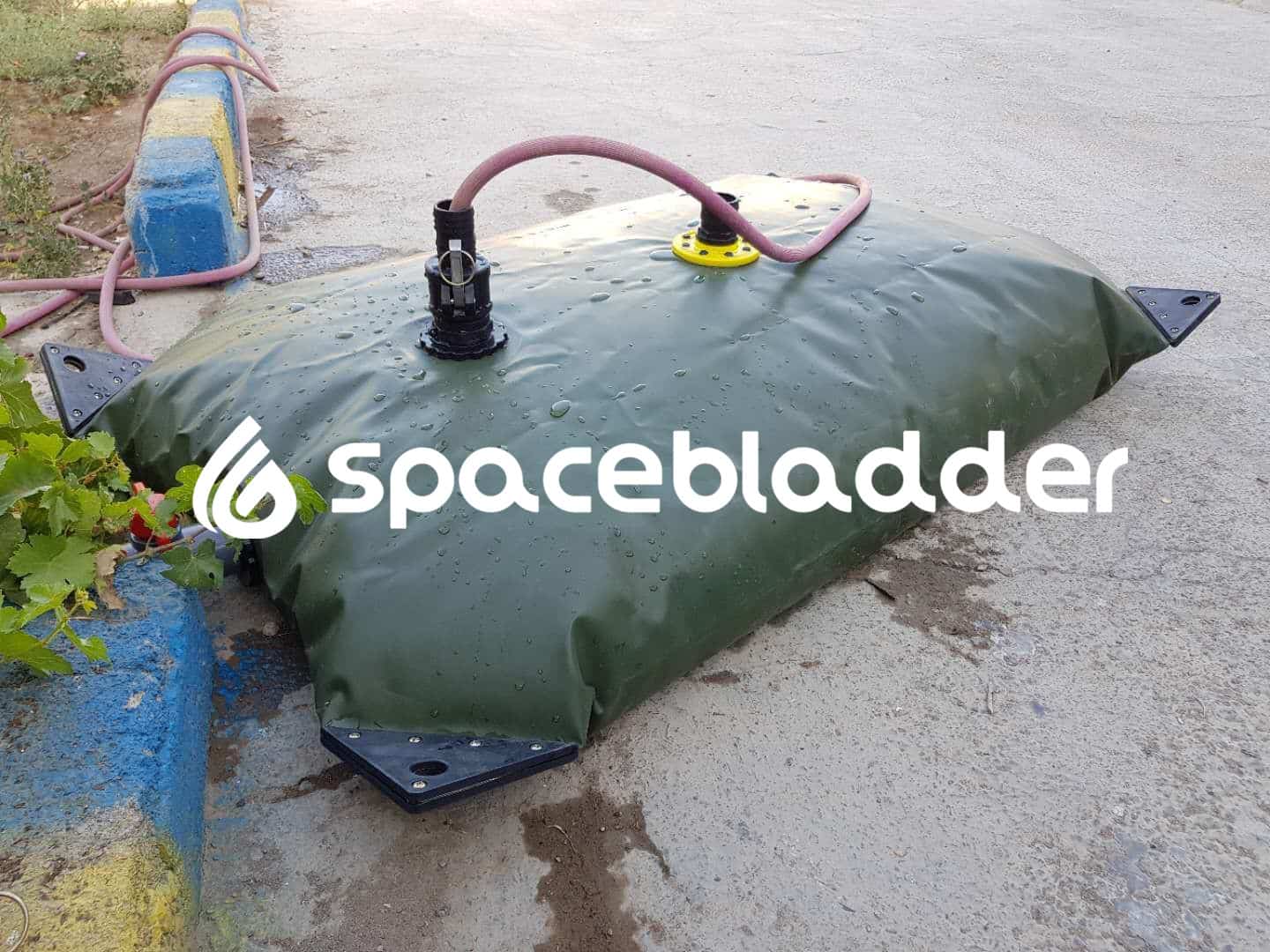 SpaceBladder TPU Pillow Water Tank for House Water Saving Purpose