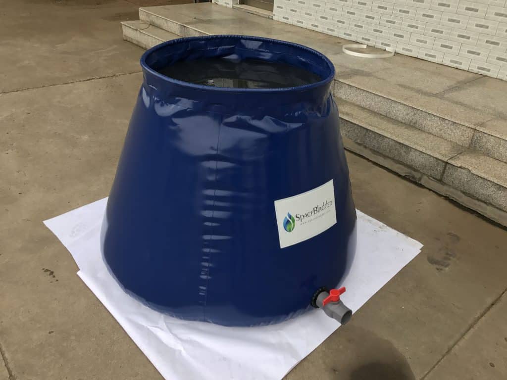 Spacebladder 1,000L Onion Shape Water Storage Tank to The United Kingdom