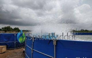 flexible above ground breeding fish farming tank