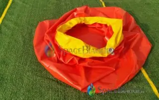water fill test of onion water bladder tank