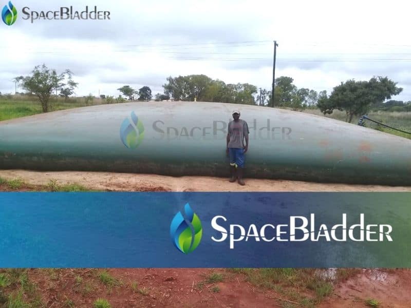 50,000l flexible pillow shape water bladder storge tank for irrigation 2