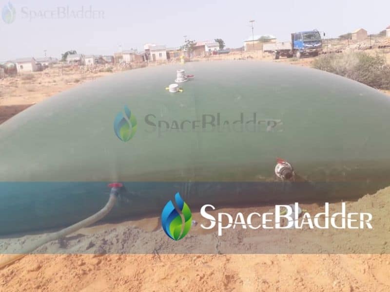 30000L Flexible PVC Water Tank Large Water Containers in Somalia