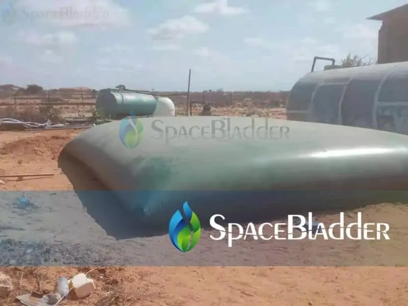 30000L Flexible PVC Water Tank Large Water Containers in Somalia
