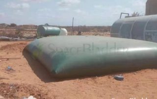 30000l pillow water tank filling water test