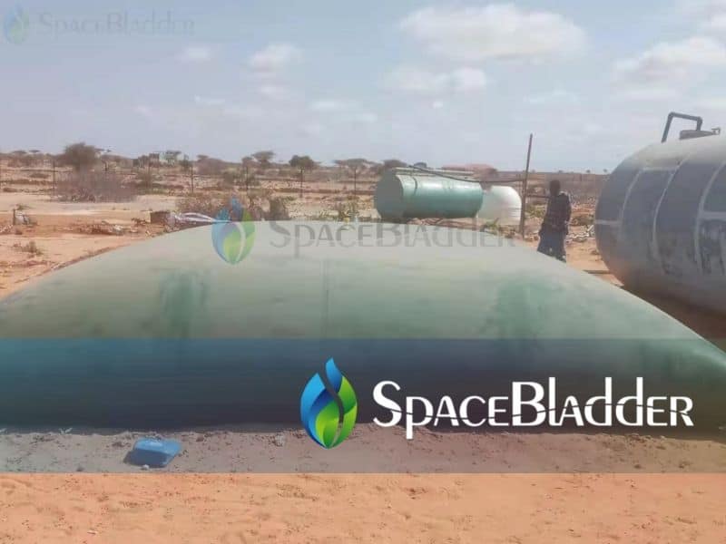 30000L Flexible PVC Water Tank Large Water Containers in Somalia