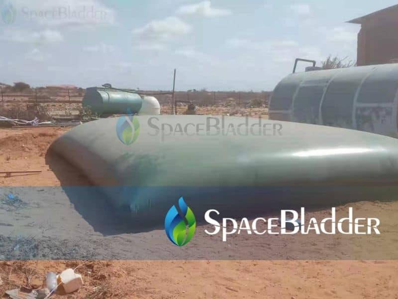 30000L Flexible PVC Water Tank Large Water Containers in Somalia