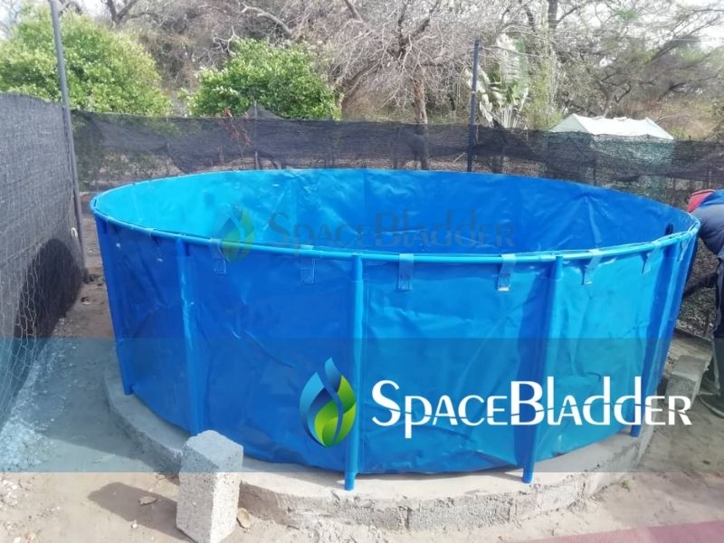 5000L Easy Setup Collapsible Biofloc Tank For Fish Shrimp