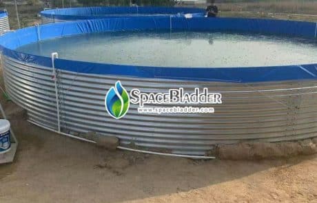 customized fish farming tank from clients feedback